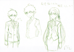 Danganronpa 3 Hope Arc design sketches[5]