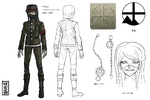 Danganronpa V3 design sketches[1]