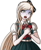 Danganronpa 2 Sonia Nevermind Halfbody Sprite (PSP) (8)