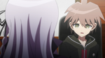 Danganronpa the Animation (Episode 10) - Makoto and Kyoko making a plan together (36)