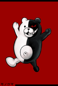 Danganronpa ane Fullbody Profile Monokuma