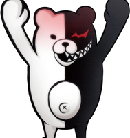 Danganronpa 2 Monokuma Halfbody Sprite (PSP) (6)