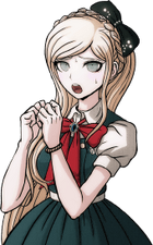 Danganronpa 2 Sonia Nevermind Halfbody Sprite (PSP) (6)