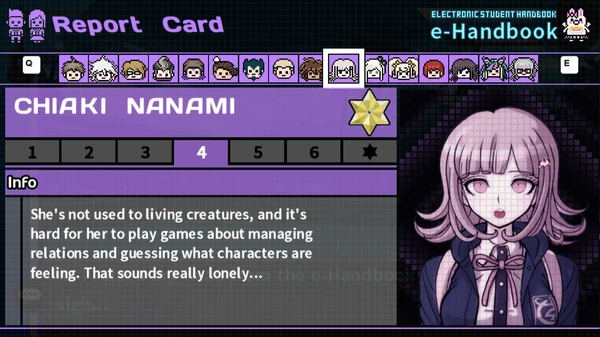 Chiaki Nanami's Report Card Page 4