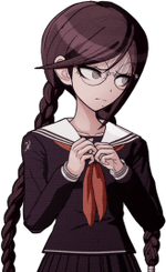 Danganronpa 1 Toko Fukawa Half Body Sprite (PSP) (1)