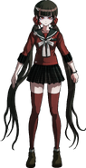 Danganronpa V3 Maki Harukawa Fullbody Sprite (8)