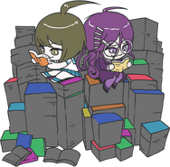 Danganronpa Another Episode Toko Fukawa Komaru Naegi Chibi Books 01