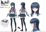 Danganronpa: The Animation promotional design sketches