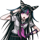 Danganronpa 2 Ibuki Mioda Halfbody Sprite (PSP) (4)