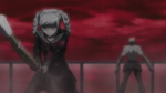 Peko defeats a solider