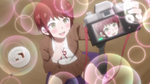 Mahiru taking selfies of herself