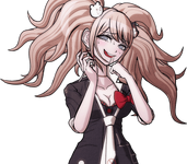 Danganronpa 1 Junko Enoshima Halfbody Sprite (PSP) (10)