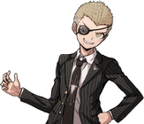 Danganronpa 2 Fuyuhiko Kuzuryu Halfbody Sprite (PSP) (28)