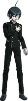 Danganronpa V3 Shuichi Saihara Fullbody Sprite (No Hat) (30)