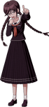 Danganronpa 1 Toko Fukawa Full Body Sprite (PSP) (12)