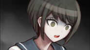 Komaru still in disbelief about her parents' fate.