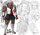 Danganronpa 1 Character Design Profile Sakura Ogami
