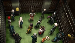 wallpapers Danganronpa Backgrounds Ingame Trial mikan tsumiki image gallery