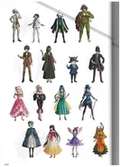 DRV3 Anniversary Outfits Official.jpg (393 KB) Danganronpa V3: Killing Harmony Official Anniversary Outfits