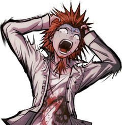 Danganronpa 1 Leon Kuwata Halfbody Sprite (PSP) (10)