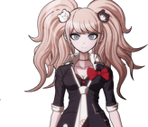 Danganronpa 1 Junko Enoshima Halfbody Sprite (PSP) (8)