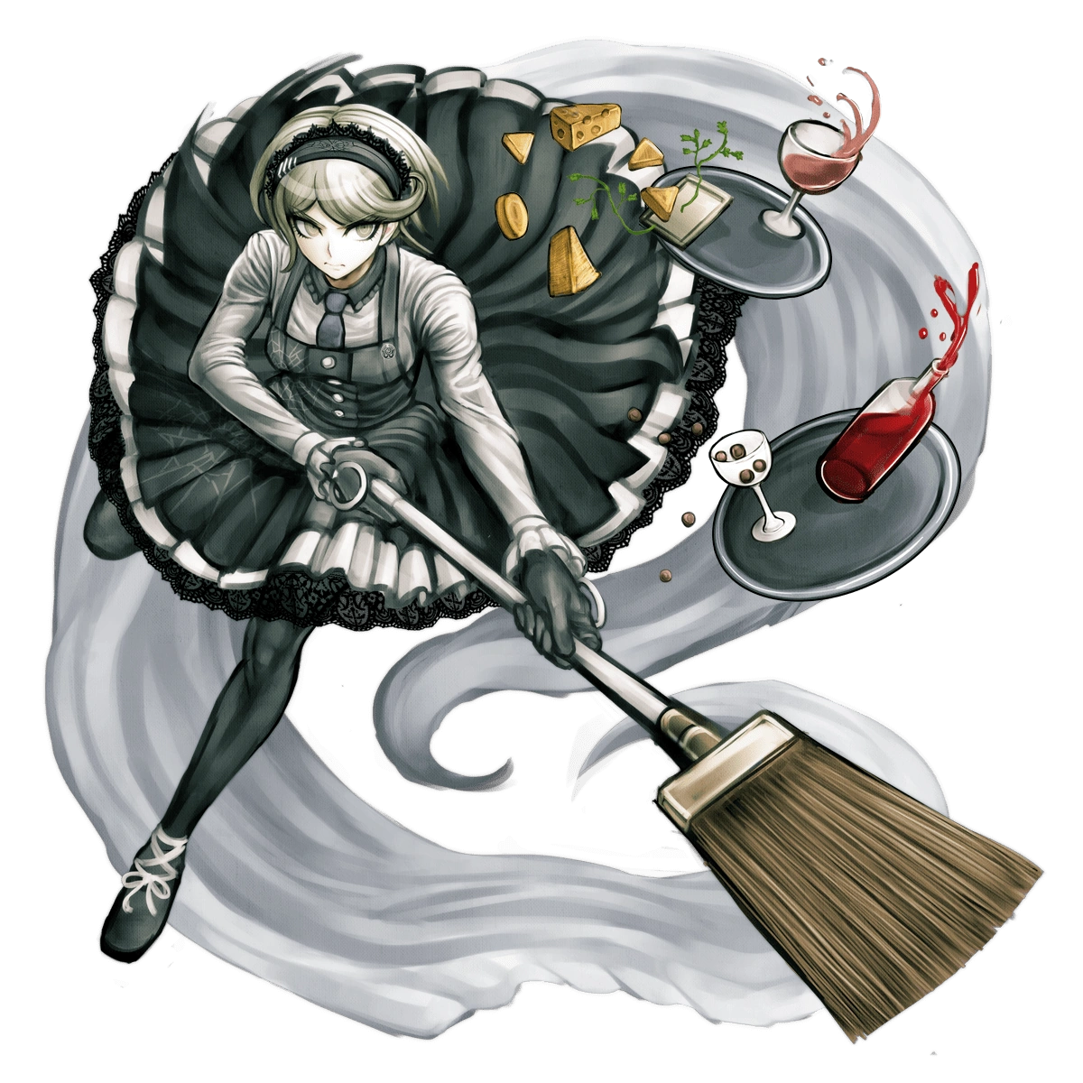 Кируми Данганронпы. Данганронпа v3 Кируми Тоджо. Danganronpa v3 Kirumi Tojo спрайты.