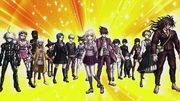 Danganronpa V3 CG - Pre-Game Students in their talent outfits (Vita) (1).png