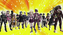Danganronpa V3 CG - Pre-Game Students in their talent outfits (Vita) (1).png