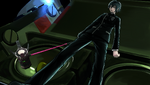 Shuichi shocked at what he thinks is Kaito's body