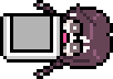 Toko Touko Fukawa School Mode Pixel Icon (11)