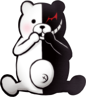 Danganronpa 1 Monokuma Sitting Sprite (PSP) (3)