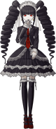 Danganronpa 1 Celestia Ludenberg Fullbody Sprite (PSP) (3)