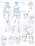 Danganronpa 3 Future Arc Under the effects of Seiko's medicine design sketches[1]