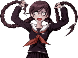 Danganronpa 1 Toko Touko Fukawa Halfbody Sprite 08