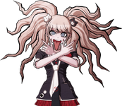 Danganronpa 1 Junko Enoshima Halfbody Sprite (Mobile) (3)