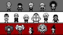 Danganronpa 1 Pixel Execution Concept Art