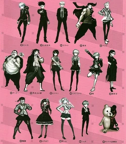 junko dangan ronpa concept art