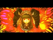 L'exécution de Céleste Ludenberg dans Danganronpa: Trigger Happy Havoc