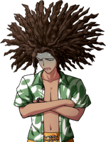 Danganronpa S Yasuhiro Hagakure Halfbody Sprite Maillot 12