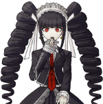 Danganronpa V3 Bonus Mode Celestia Ludenberg Sprite (Vita) (6)