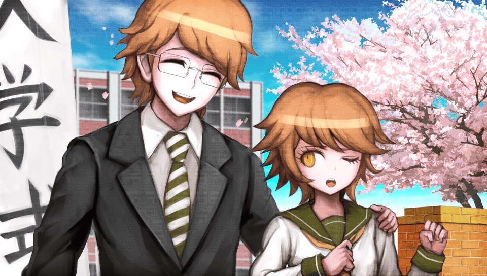 chihiro fujisaki sprite happy