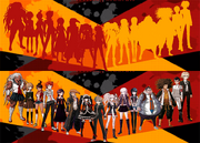 Danganronpa 1 Silhouettes Beta