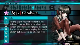 Maki Harukawa Report Card Page 2 (For Shuichi)