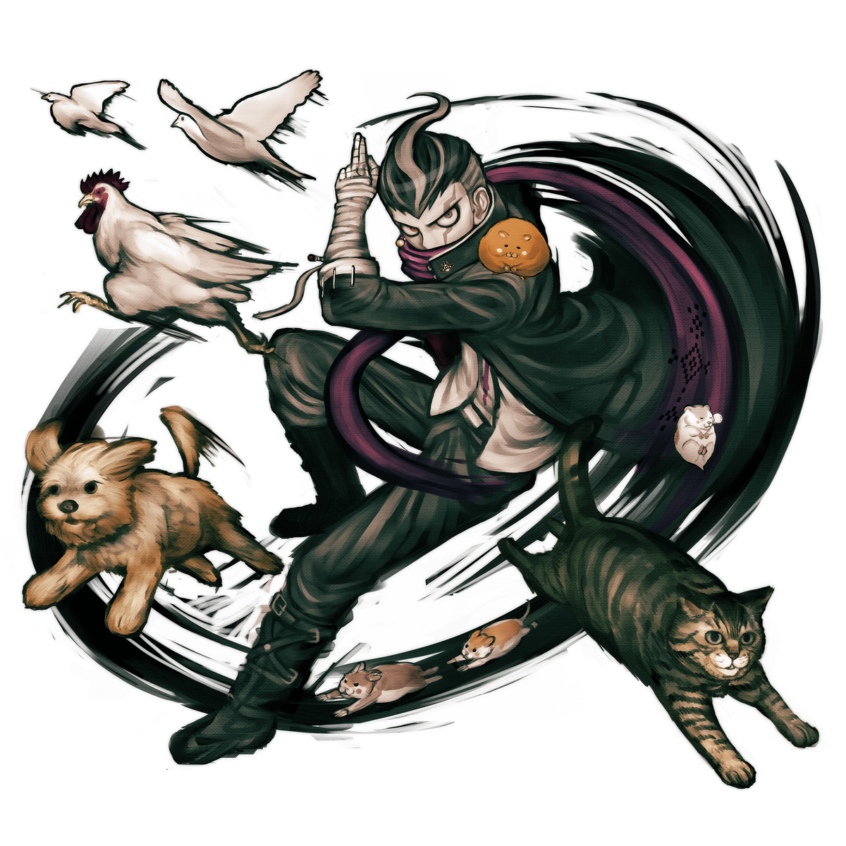 I dont know why I've done this, but here's a transparent gundham