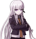 Danganronpa 1 Kyoko Kirigiri Halfbody Sprite (PSP) (13)