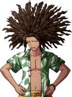 Danganronpa S Yasuhiro Hagakure Halfbody Sprite Maillot 13