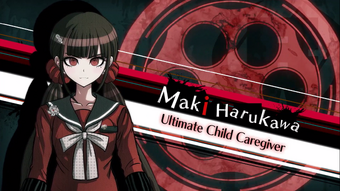 Maki Harukawa Danganronpa Wiki Fandom The following set are unofficial half body sprites, cropped from maki's full body sprites, in order to give her a full sprite set. maki harukawa danganronpa wiki fandom