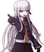 Danganronpa 1 Kyoko Kirigiri Halfbody Sprite (Mobile) (16)