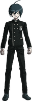 Danganronpa V3 Shuichi Saihara Fullbody Sprite (No Hat) (29)