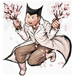 Danganronpa 1 Santa Shikiba Rui Komatzusaki Illustration